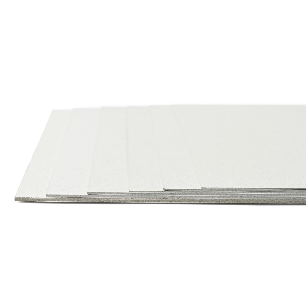 裏白チップボール 厚さ0.8mm 550g/48.5kg 8切 4切 2切 全紙